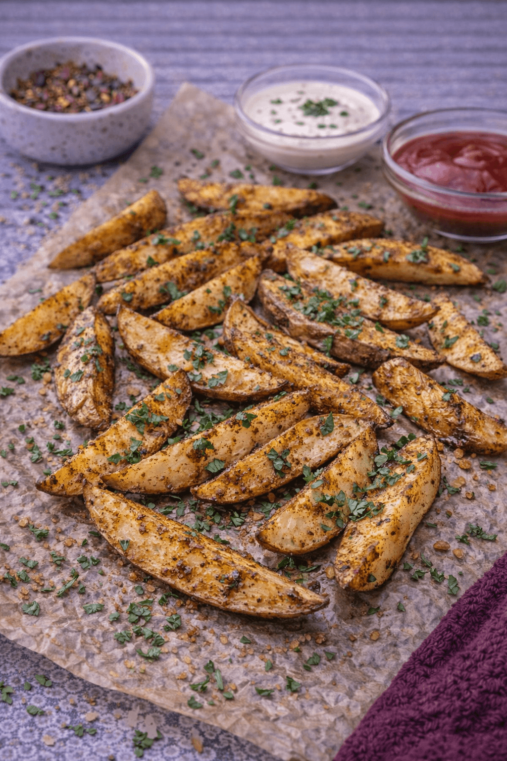 7 Spice Baked Fries