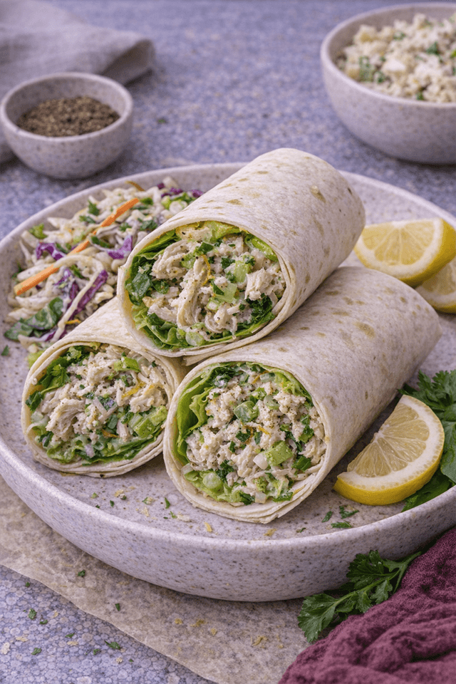 Loomi Chicken Salad Wraps