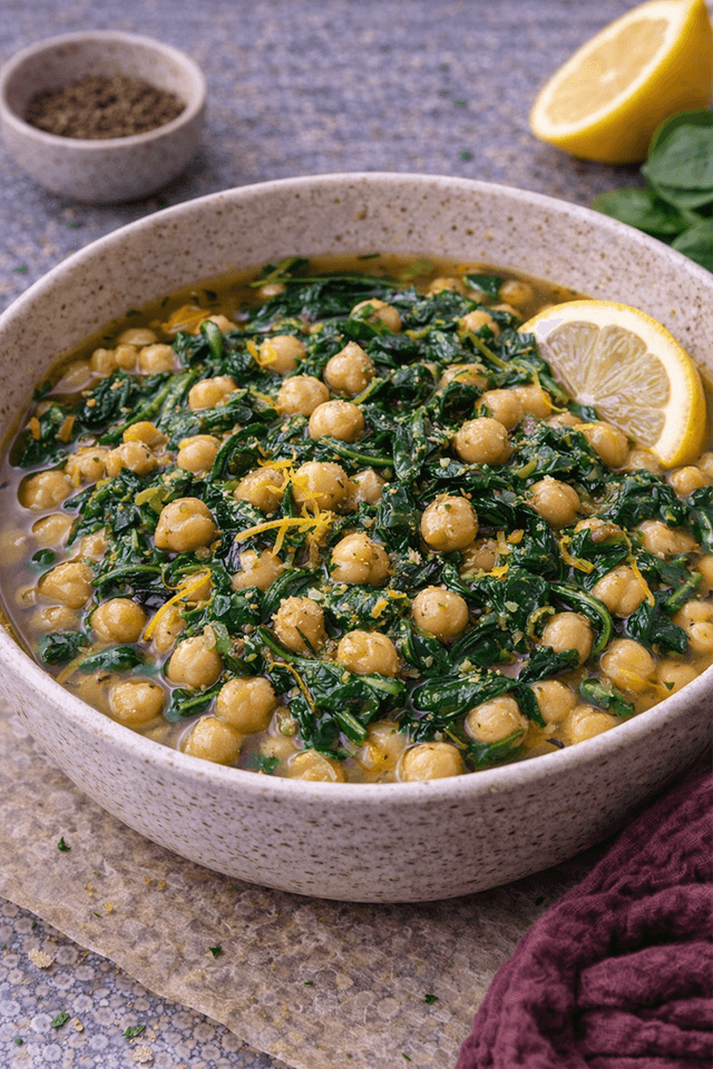 Loomi Chickpea & Spinach Stew