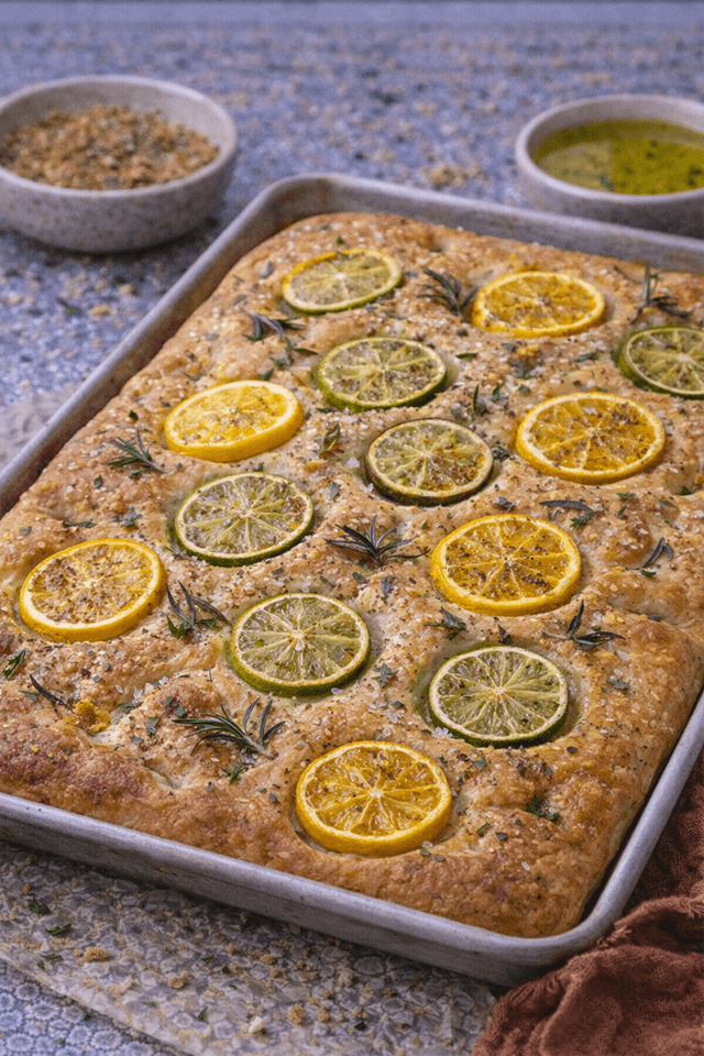 Loomi-Citrus Sourdough Focaccia