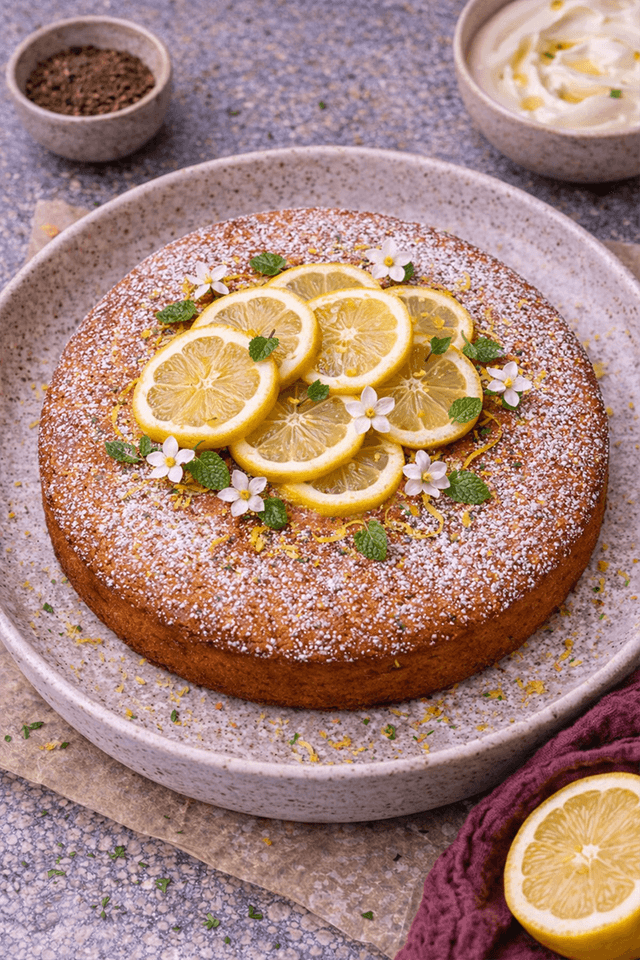 Loomi Lemon Olive Oil Cake