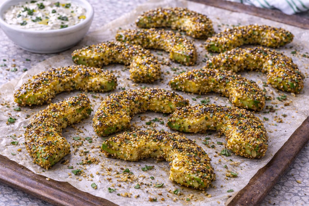 Za’atar Crusted Avocado Fries